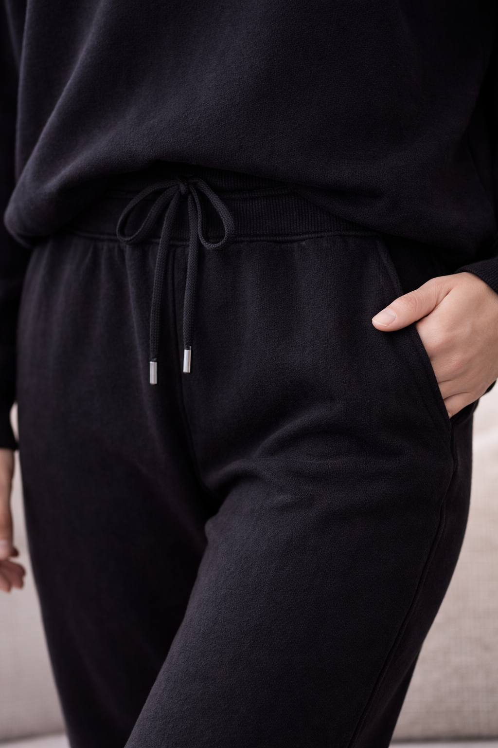 HOODE Co-Ord Set – Black