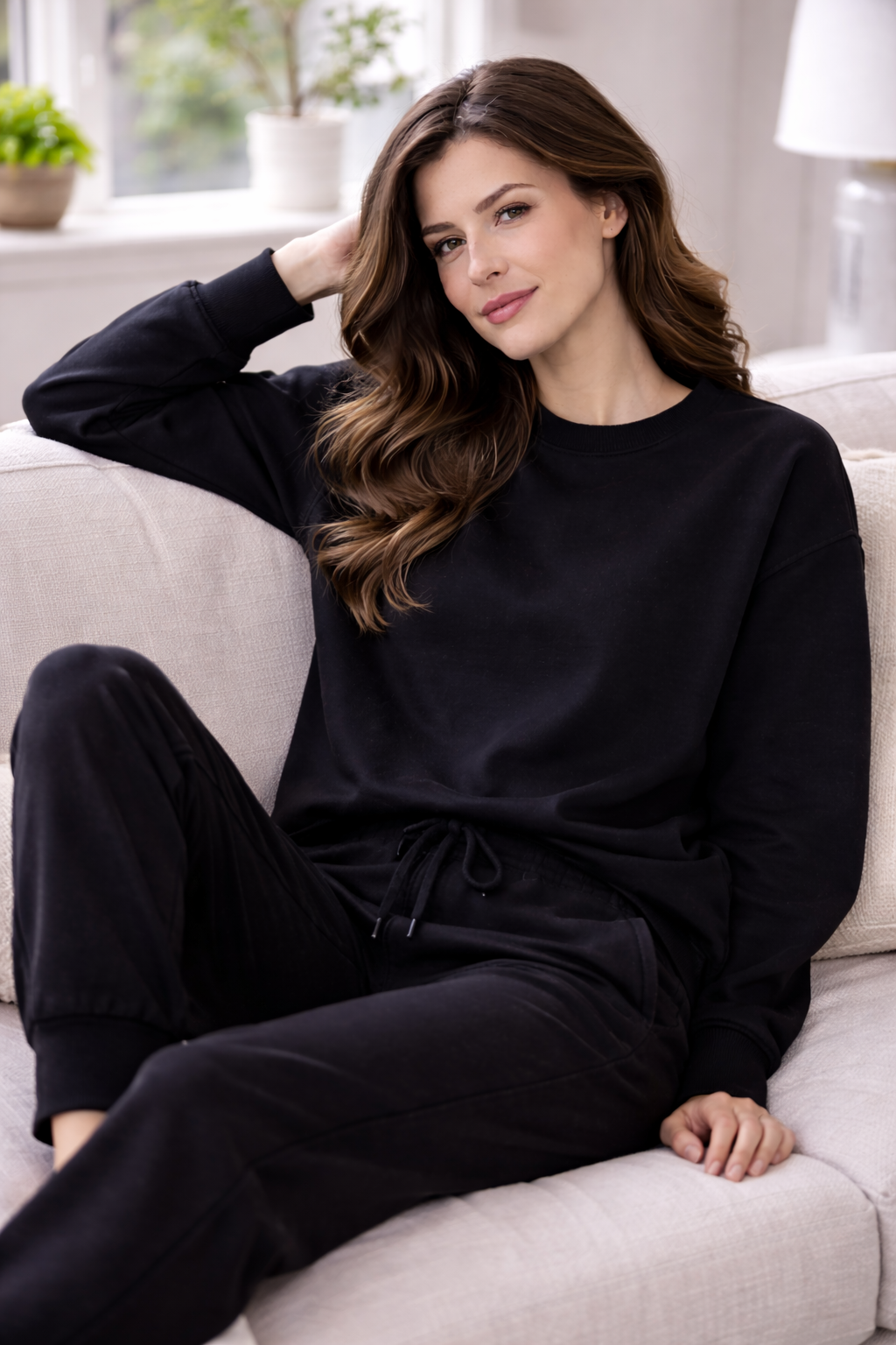 HOODE Co-Ord Set – Black