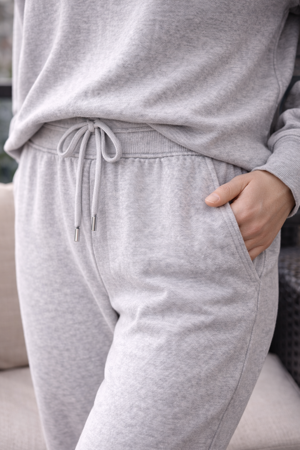 HOODE Co-Ord Set – Grey